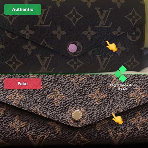 louis vuitton original vs fake wallet|authentic used louis vuitton wallet.